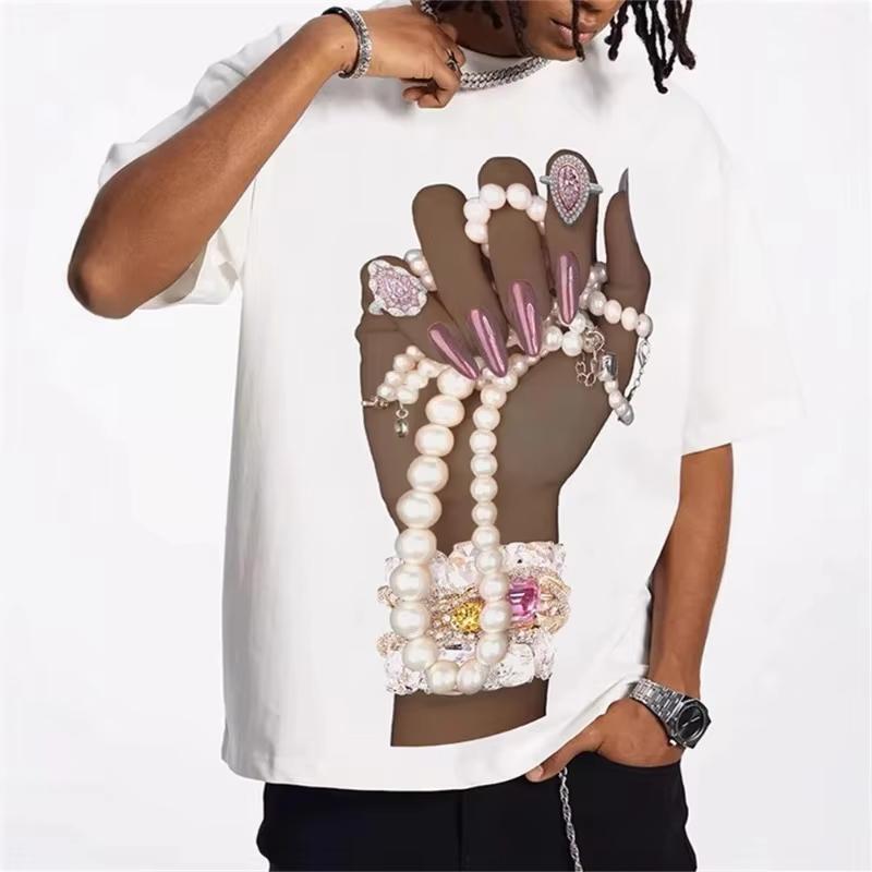 Літній вуличний ретро візерунок Топ Повсякденна футболка з коротким рукавом Американський мінімалізм Пуловер з круглим вирізом Футболка з коротким рукавом з принтом 4XL
Літній вуличний ретро візерунок Топ Повсякденна футболка з коротким рукавом Американський мінімалізм Пуловер з круглим вирізом Футболка з коротким рукавом з принтом 4XL