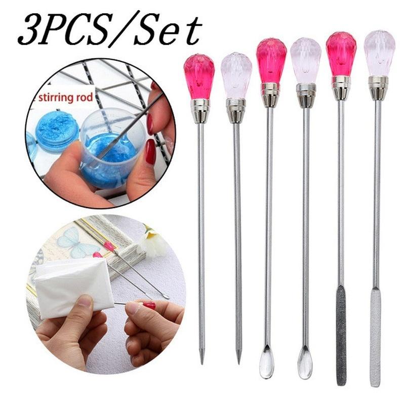 3Pcs/Set Bubble Needle Spoon Tool Set for Silicone Resin Mold Jewelry Making Candle Making Kit розовый
3Pcs/Set Bubble Needle Spoon Tool Set for Silicone Resin Mold Jewelry Making Candle Making Kit розовый