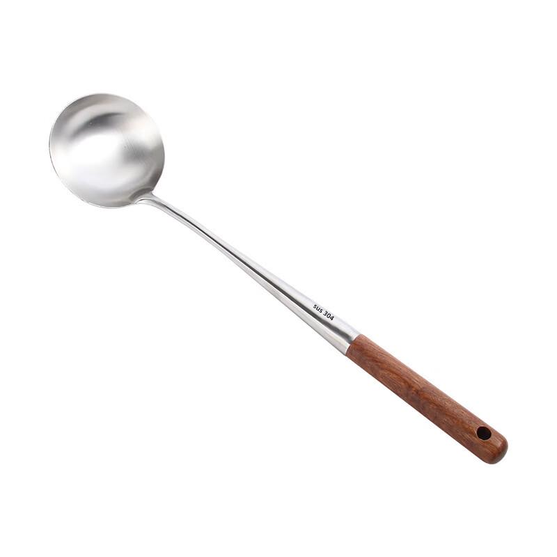 Ru Han Extended Stainless Steel Stir-fry Spatula with Rosewood Handle
Ru Han Extended Stainless Steel Stir-fry Spatula with Rosewood Handle