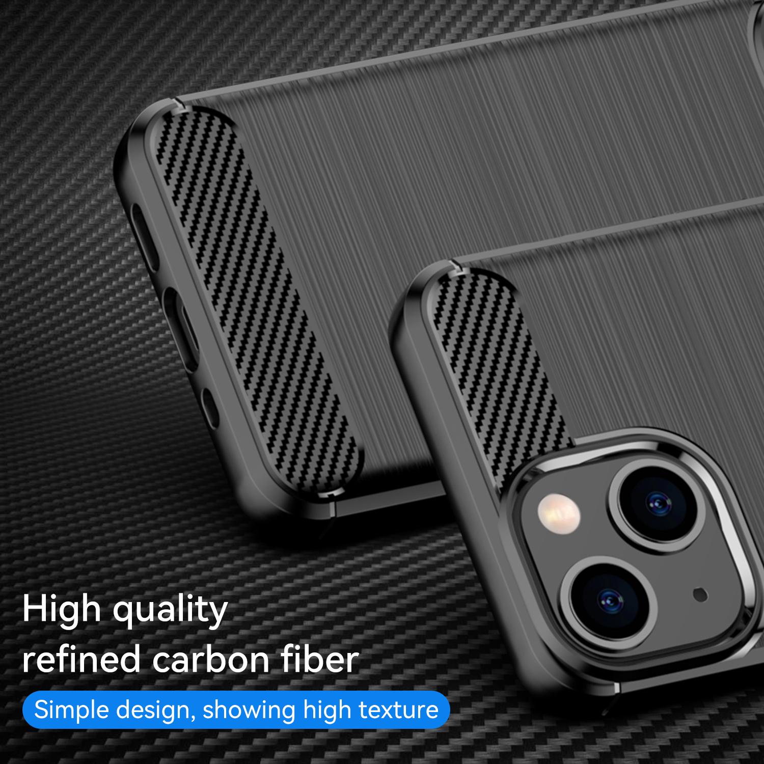 1.8mm Flexible TPU Anti-Scratch Carbon Fiber Brushed Protective Cover Phone Back Case for iPhone 13 6.1 inch Blue
1.8mm Flexible TPU Anti-Scratch Carbon Fiber Brushed Protective Cover Phone Back Case for iPhone 13 6.1 inch Blue
