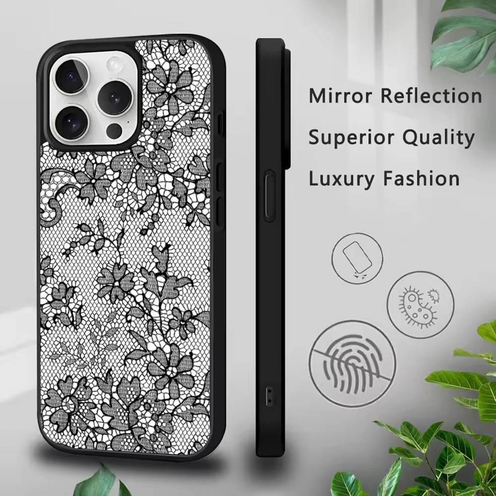 Lace Print Pattern Phone Case For iPhone 17,16,15,14,13,12,11,Pro,Max,Plus,Mini,SE4,E Magnetic Magsafe Wireless Charging iPhone12promax
Lace Print Pattern Phone Case For iPhone 17,16,15,14,13,12,11,Pro,Max,Plus,Mini,SE4,E Magnetic Magsafe Wireless Charging iPhone12promax