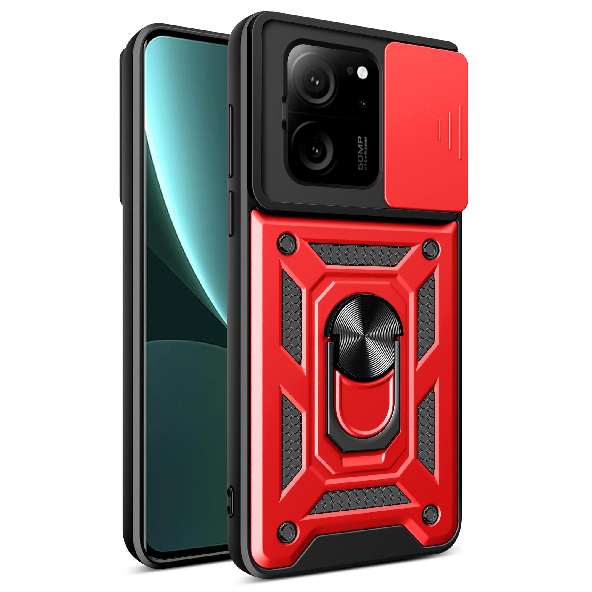 For Xiaomi Redmi K60 Ultra/13T/13T Pro Case PC+TPU Kickstand Phone Cover+Slide Lens Protection Red
For Xiaomi Redmi K60 Ultra/13T/13T Pro Case PC+TPU Kickstand Phone Cover+Slide Lens Protection Red