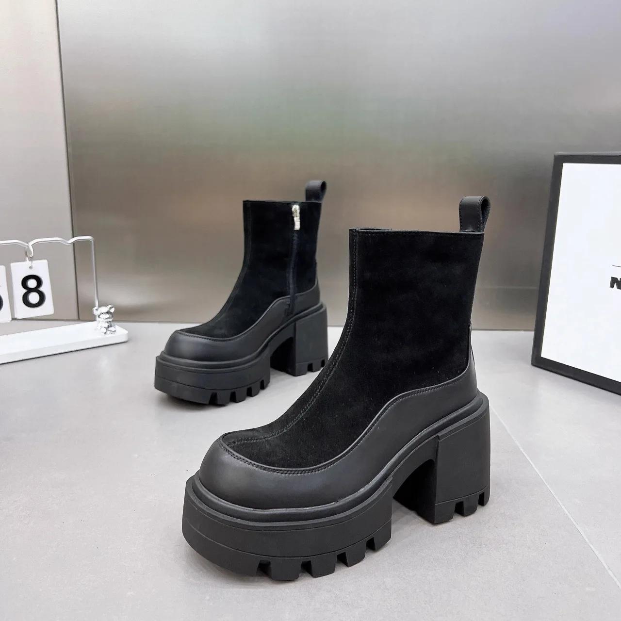 Unisex Spring Autumn Boots High Heel Comfortable Wear For Daily Use Durable Material With Good Quality 38
Unisex Spring Autumn Boots High Heel Comfortable Wear For Daily Use Durable Material With Good Quality 38