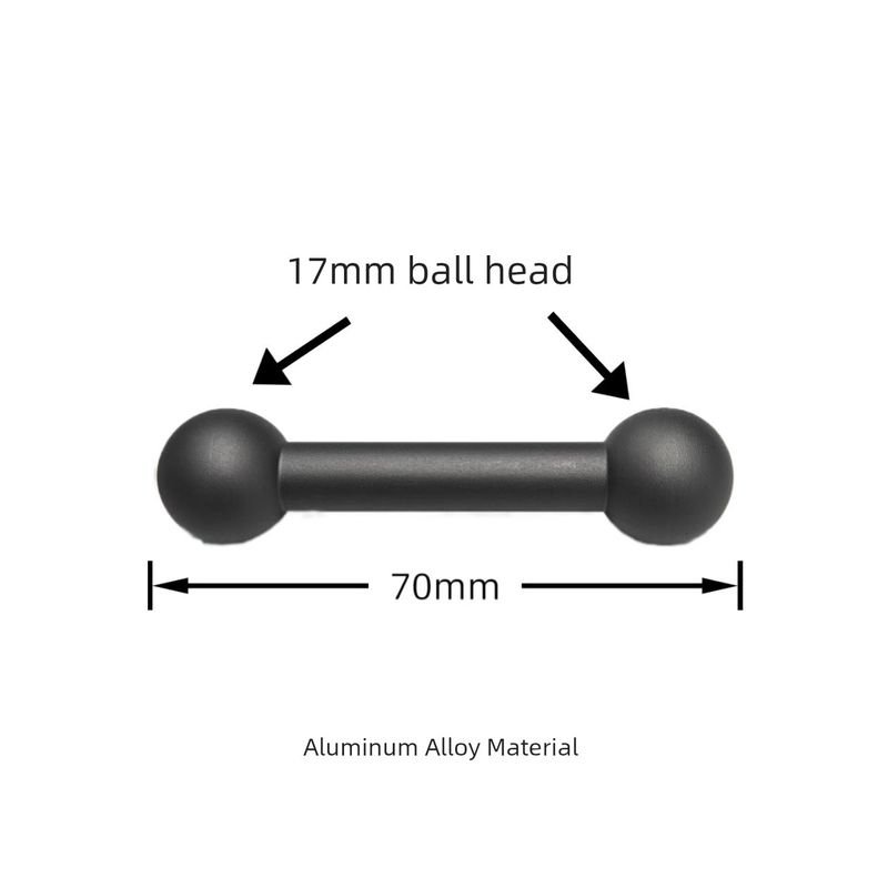 Car Mount Extension Rod Air Vent Dashboard Display Stand Adapter Rod Extension Arm 17mm Ball Head Accessories Gray
Car Mount Extension Rod Air Vent Dashboard Display Stand Adapter Rod Extension Arm 17mm Ball Head Accessories Gray