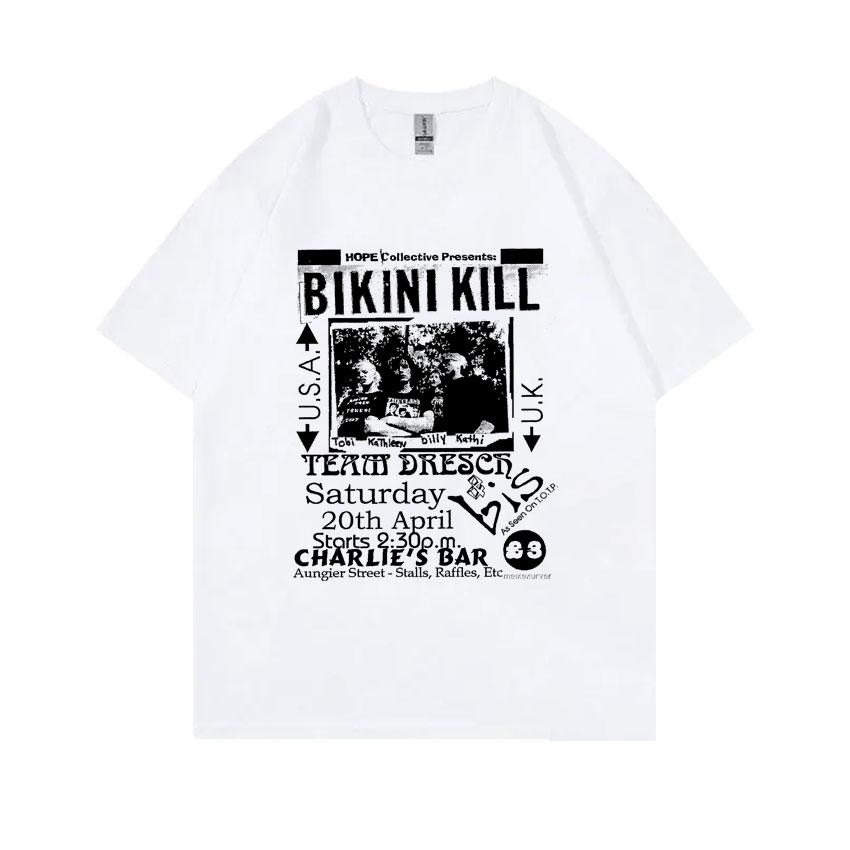 Punk Rock Band Bikini Kill Graphic Print Tshirt Men Vintage Oversized Short Sleeve Tops Tshirt Mens Casual Cotton T Shirt 4XL
Punk Rock Band Bikini Kill Graphic Print Tshirt Men Vintage Oversized Short Sleeve Tops Tshirt Mens Casual Cotton T Shirt 4XL
