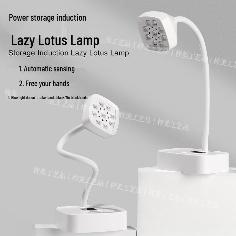 Rechargeable Smart Nail Table Lamp: Induction Lotus Design for Baking, Sticking Diamonds, and Light Therapy
Rechargeable Smart Nail Table Lamp: Induction Lotus Design for Baking, Sticking Diamonds, and Light Therapy
