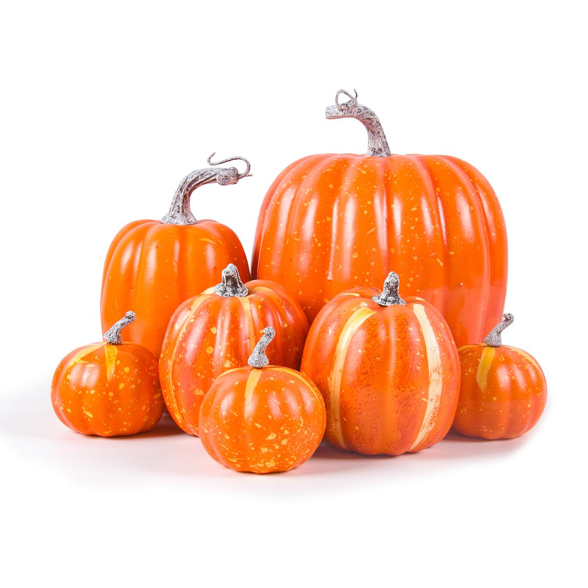 Thanksgiving Artificial Pumpkins Sets Assorted Big and Small Pumpkins Fake Pumpkins Farmhouse Fall Harvest Table Halloween Decor жовтий
Thanksgiving Artificial Pumpkins Sets Assorted Big and Small Pumpkins Fake Pumpkins Farmhouse Fall Harvest Table Halloween Decor жовтий