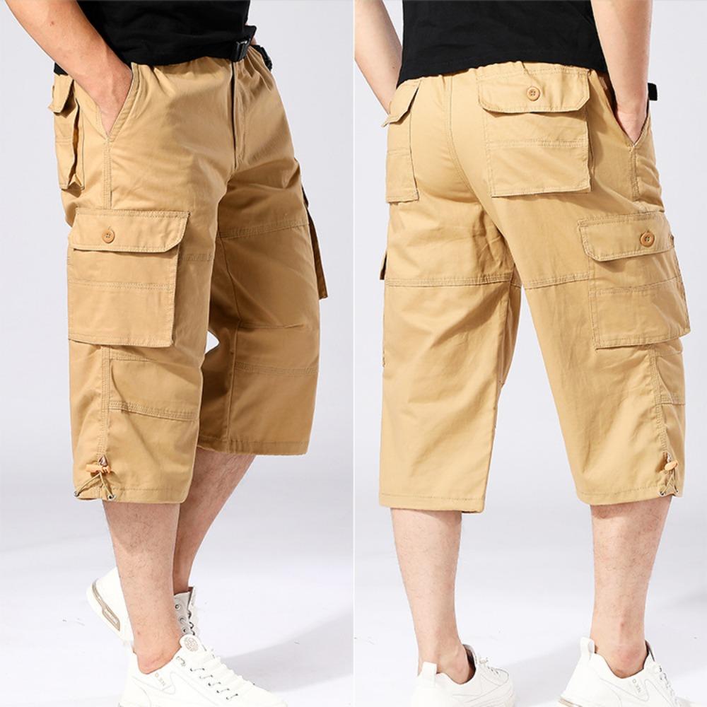 Men s Cargo Shorts Summer Loose Casual Cotton Pants Elastic Waist Large Size Outdoor Jogging Sweatpants Trend Multi Pockets M
Men s Cargo Shorts Summer Loose Casual Cotton Pants Elastic Waist Large Size Outdoor Jogging Sweatpants Trend Multi Pockets M