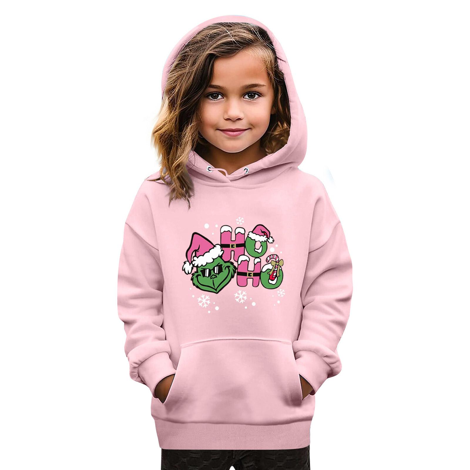 Толстовки для девочек-подростков, худи с длинным рукавом и кулиской, милые худи оверсайз на Рождество 160
Толстовки для девочек-подростков, худи с длинным рукавом и кулиской, милые худи оверсайз на Рождество 160