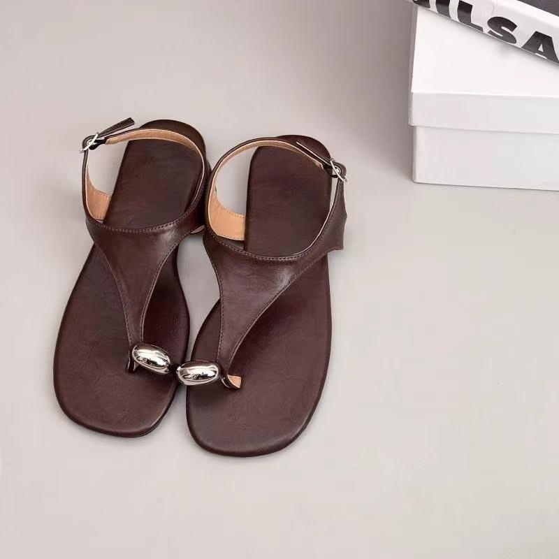 2025 Summer New Flat Sole Buckle Straps for Women s SandalsCasual Comfortable Pinch Toe Simple Beach Sandals for Women Slippers 40 коричневий
2025 Summer New Flat Sole Buckle Straps for Women s SandalsCasual Comfortable Pinch Toe Simple Beach Sandals for Women Slippers 40 коричневий