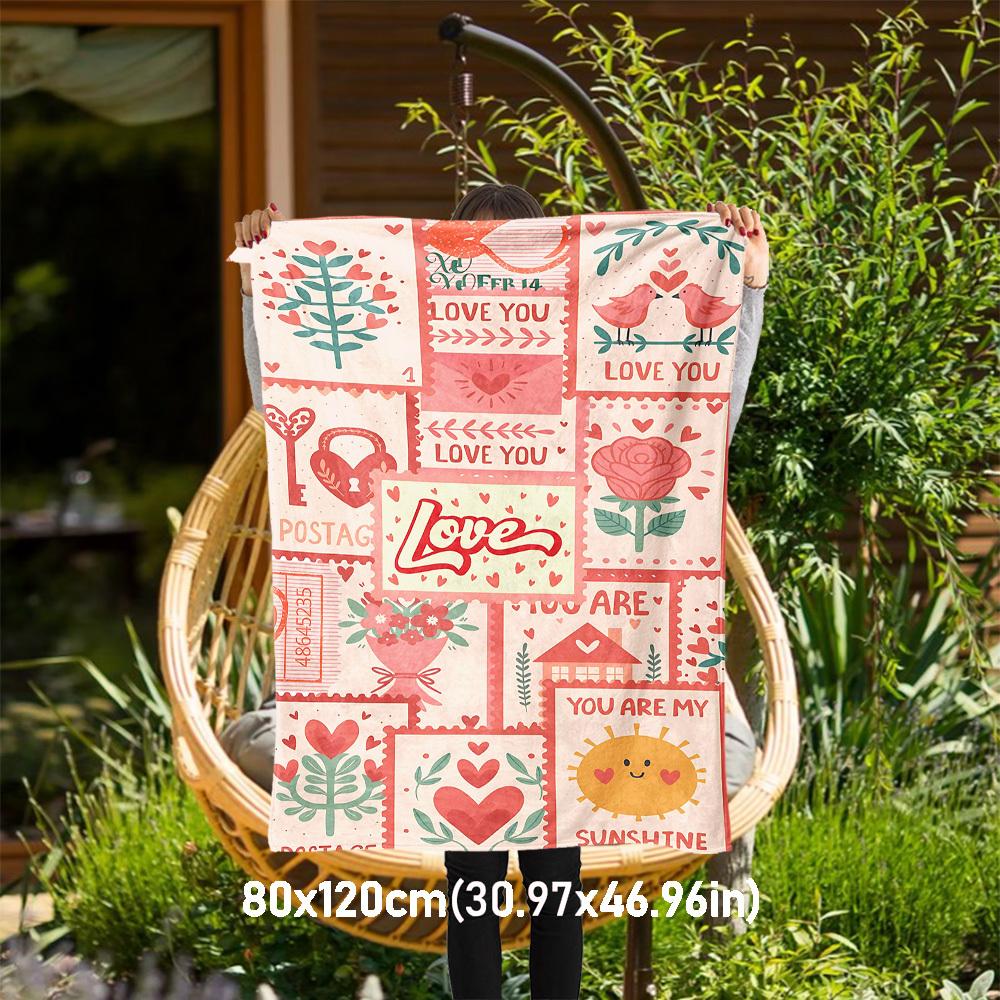 1pc Love Sunshine Outdoor Flannel Blanket Soft Warm All-Season Throw for Sofa Bed Car Camping Office, Cozy Gift Idea1159S 80x120cm(31x47inch)
1pc Love Sunshine Outdoor Flannel Blanket Soft Warm All-Season Throw for Sofa Bed Car Camping Office, Cozy Gift Idea1159S 80x120cm(31x47inch)