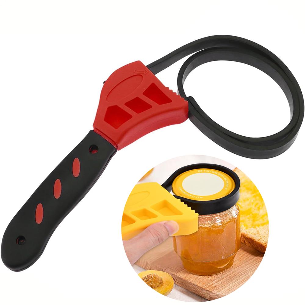 6inch Strap Belt Wrench Oil Filter Puller Strap Spanner Chain Wrench Strap Opener Adjustable Disassembly Tool
6inch Strap Belt Wrench Oil Filter Puller Strap Spanner Chain Wrench Strap Opener Adjustable Disassembly Tool