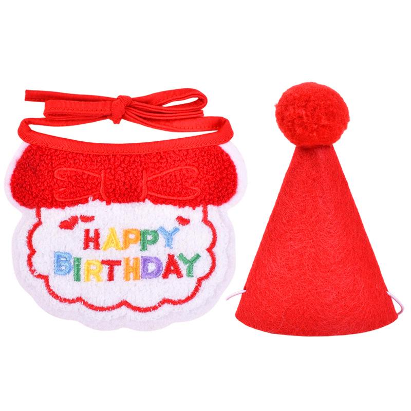 Cute Pet Cat Dog Birthday Scarf Hat Set Cat Birthday Party Supplies Pet Scarf Birthday Hat Scarf Small Medium Pet Accessories
Cute Pet Cat Dog Birthday Scarf Hat Set Cat Birthday Party Supplies Pet Scarf Birthday Hat Scarf Small Medium Pet Accessories