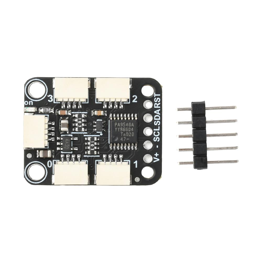PCA9546 4-Channel Qwiic I2C Multiplexer Board Compatible With Stemma Qt/Qwiic Interface for Sensor Networks
PCA9546 4-Channel Qwiic I2C Multiplexer Board Compatible With Stemma Qt/Qwiic Interface for Sensor Networks