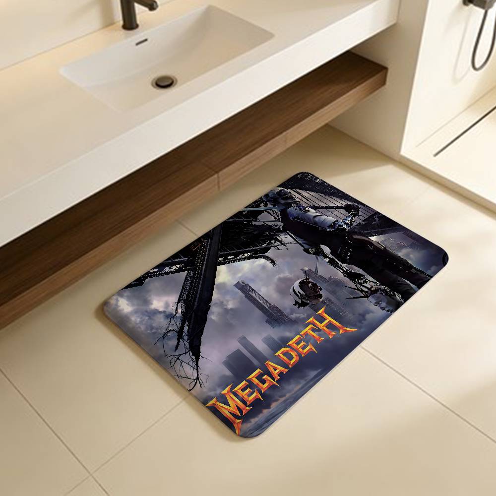 Rock Metal Band M-Megadeth Floor Mat Rectangle Anti-slip Home Soft Badmat Front Door Indoor Outdoor Mat Hotel Decor Mat 40x60cm
Rock Metal Band M-Megadeth Floor Mat Rectangle Anti-slip Home Soft Badmat Front Door Indoor Outdoor Mat Hotel Decor Mat 40x60cm