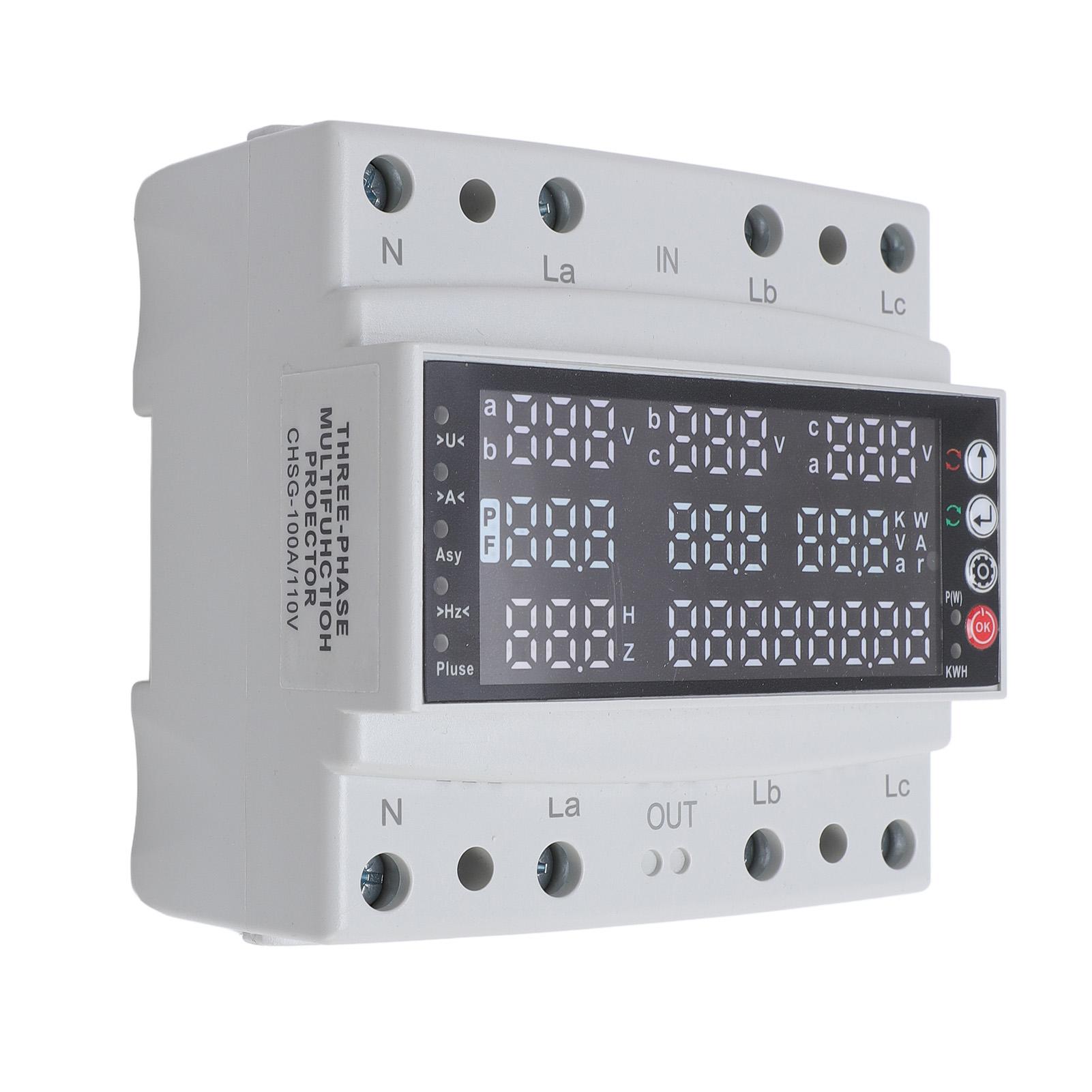 3 Phase V A Hz Kws Protector 100A 3 Phase V A Hz Kws Protector Pa66 Multi Function Self Reset Voltage Adjustable Protector 110V 100A 3phase
3 Phase V A Hz Kws Protector 100A 3 Phase V A Hz Kws Protector Pa66 Multi Function Self Reset Voltage Adjustable Protector 110V 100A 3phase