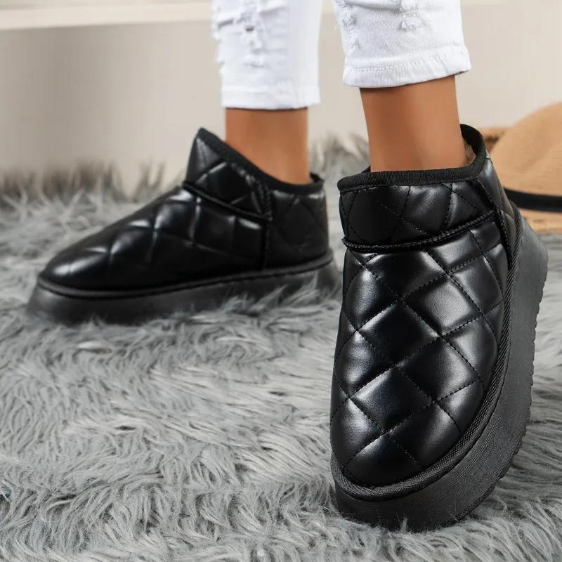 Shoes for Women 2024 Classics Winter Ankle Women s Boots Warm Snow Boots Women Round Toe Slip-on Flat with Platform Shoes Female
Shoes for Women 2024 Classics Winter Ankle Women s Boots Warm Snow Boots Women Round Toe Slip-on Flat with Platform Shoes Female