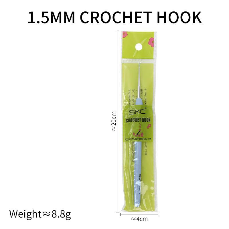 1.5-6.0mm Blue Soft Grip Sweater Knitting Needles Crochet Hand Knitting Tools TPR Aluminum Crochet Hooks DIY Sewing Accessories
1.5-6.0mm Blue Soft Grip Sweater Knitting Needles Crochet Hand Knitting Tools TPR Aluminum Crochet Hooks DIY Sewing Accessories