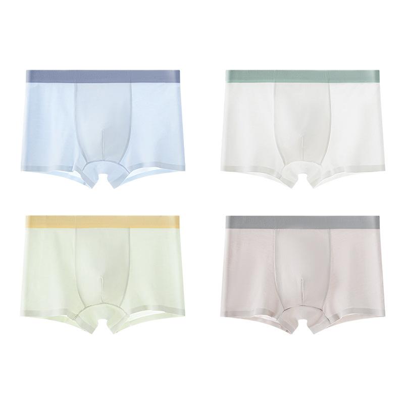 4 Pcs Children Seamless Modal Boxer Briefs High Elastic Soft Breathable Comfort Solid Color Underwear Kids Shorts 5XL
4 Pcs Children Seamless Modal Boxer Briefs High Elastic Soft Breathable Comfort Solid Color Underwear Kids Shorts 5XL