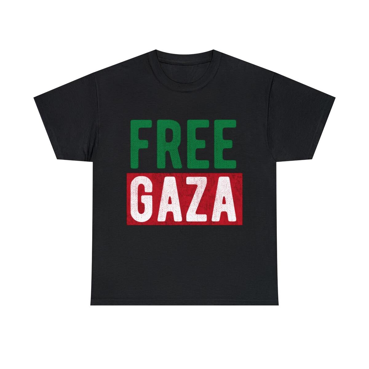 Free Gaza Palestine Graphic Tee Shirt, S-5XL S
Free Gaza Palestine Graphic Tee Shirt, S-5XL S