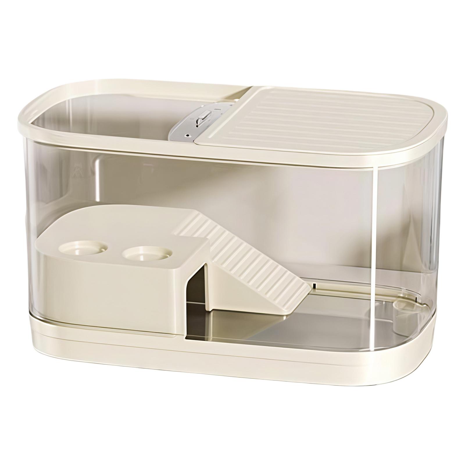 Turtle Breeding Box with Basking Platform Desktop Aquarium Small Transparent Tank for Turtles Crabs Fishes Amphibians Reptiles бежевий
Turtle Breeding Box with Basking Platform Desktop Aquarium Small Transparent Tank for Turtles Crabs Fishes Amphibians Reptiles бежевий