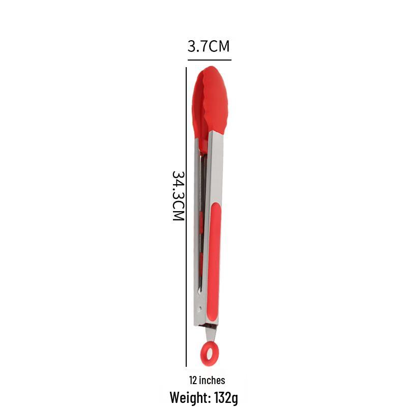 SMVP 12-inch Silicone Food Tongs
SMVP 12-inch Silicone Food Tongs