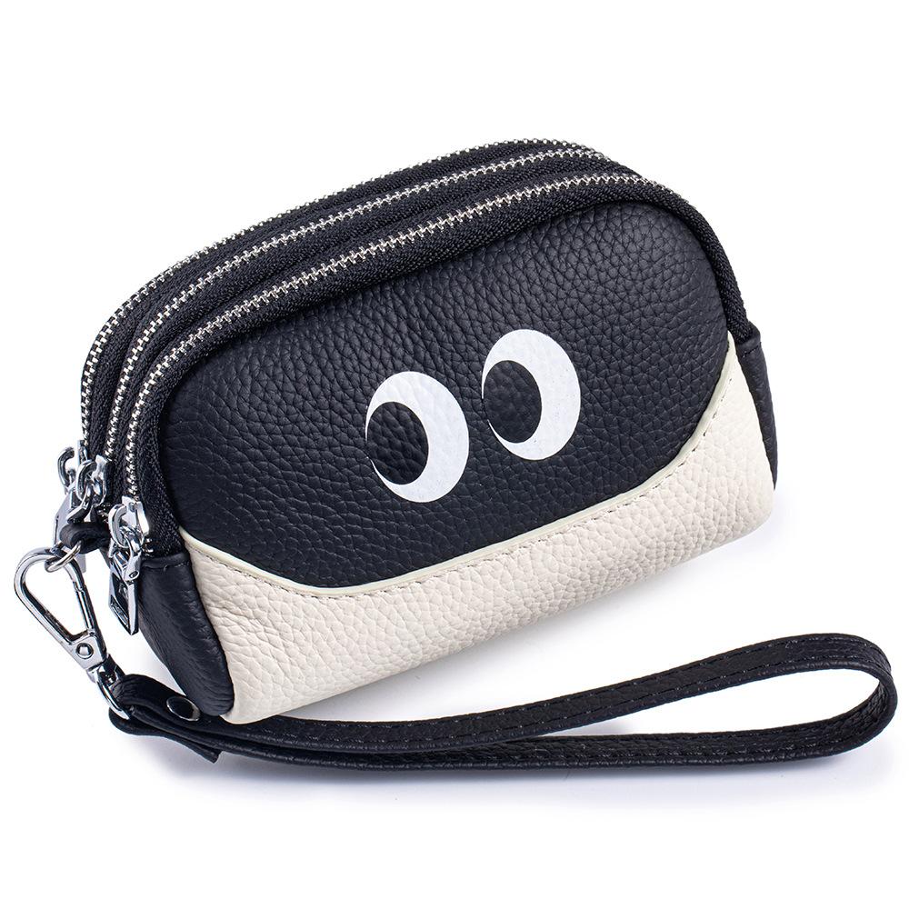 Women Multi-layer Zipper Wallet Genuine Leather Small Clutch Removable Wristband Bag for Ladies Luxury Cartoon Large Coin Purse чёрный
Women Multi-layer Zipper Wallet Genuine Leather Small Clutch Removable Wristband Bag for Ladies Luxury Cartoon Large Coin Purse чёрный