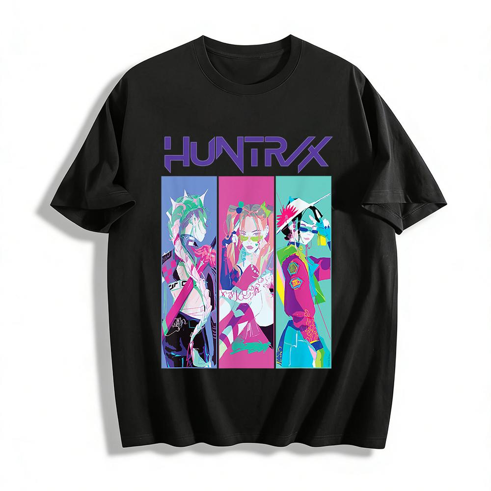 HUNTRX Cyberpunk Girl Group Print T-shirt Trendy Street Style Loose Breathable Unisex Casual Top Pure cotton T-shirt XXS
HUNTRX Cyberpunk Girl Group Print T-shirt Trendy Street Style Loose Breathable Unisex Casual Top Pure cotton T-shirt XXS