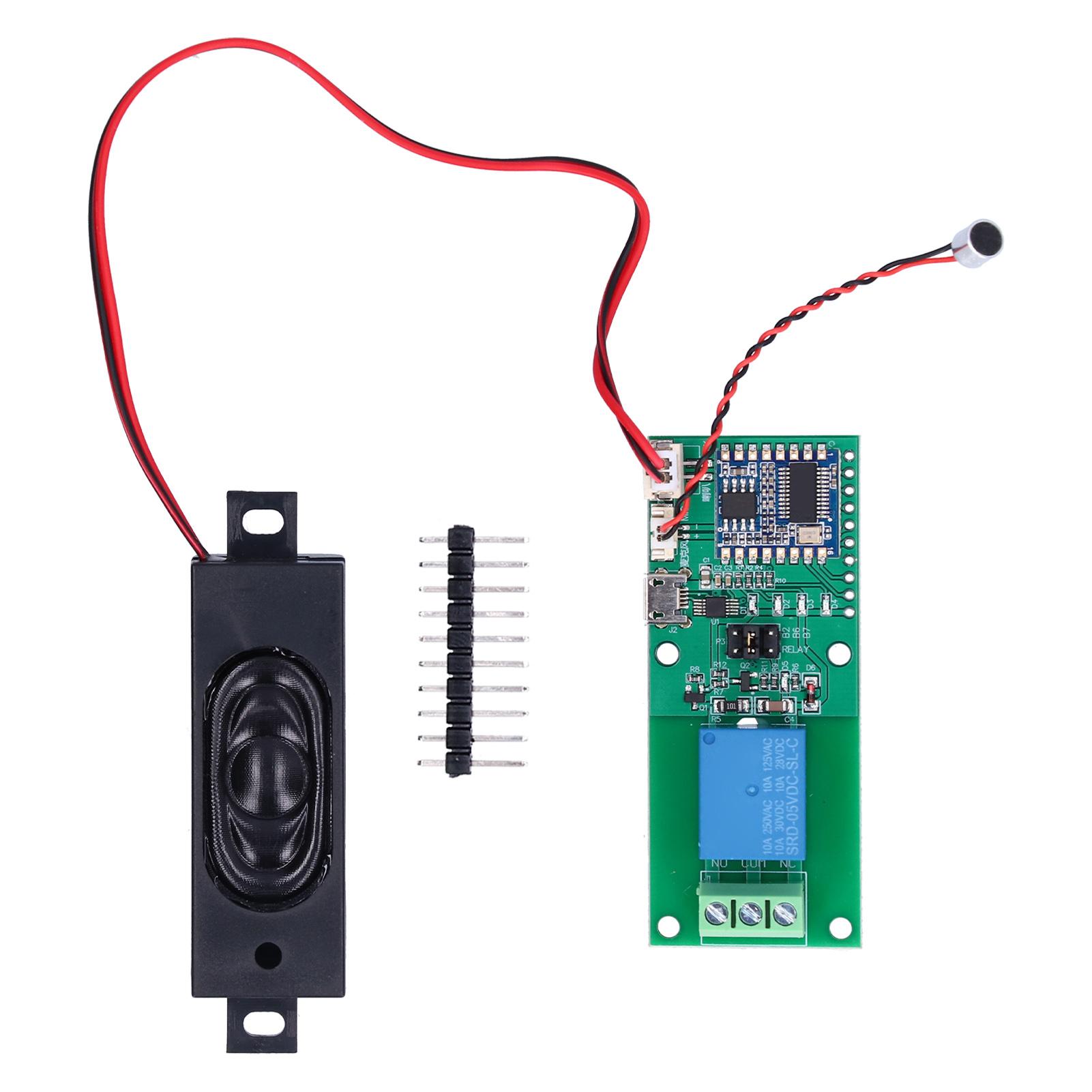 Модуль розпізнавання голосу HLKV20 Інтелектуальний чип розпізнавання голосу Користувацьке ключове слово Голосове керування
Модуль розпізнавання голосу HLKV20 Інтелектуальний чип розпізнавання голосу Користувацьке ключове слово Голосове керування