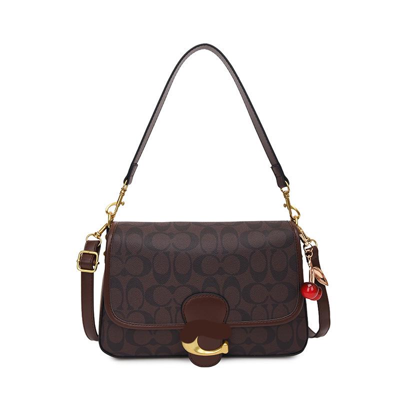 2025 Європейська та Американська Ретро Сумка через плече з принтом літер: Текстурована сумка кросбоді та сумка для жінок кавовий
2025 Європейська та Американська Ретро Сумка через плече з принтом літер: Текстурована сумка кросбоді та сумка для жінок кавовий