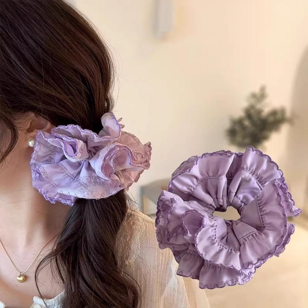 Sweet Plaid Scrunchies Elastic Exaggerated Hair Ring Ballet Style Large Lace Hair Tie Girls жовтий
Sweet Plaid Scrunchies Elastic Exaggerated Hair Ring Ballet Style Large Lace Hair Tie Girls жовтий