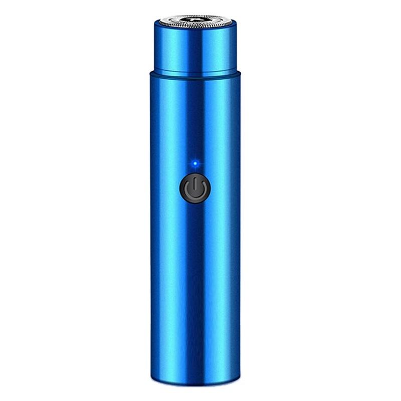 Mini Electric Shaver Portable Razors Leg Underarm Body Epilator Hair Beard Trimmer Travel Rotary Hair Remover синий
Mini Electric Shaver Portable Razors Leg Underarm Body Epilator Hair Beard Trimmer Travel Rotary Hair Remover синий