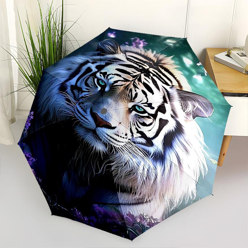 Tiger Fantasy- Automatic Umbrella, Four Seasons Portable Folding Umbrella, Suitable for Men and Women, Travel, Daily Compact Umbrella, Outdo
Tiger Fantasy- Automatic Umbrella, Four Seasons Portable Folding Umbrella, Suitable for Men and Women, Travel, Daily Compact Umbrella, Outdo