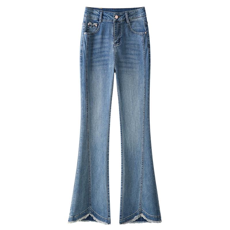Women s Blue High-Waisted Stretch Flare Jeans with Slit Hem - Spring 2025 Extra Large синій
Women s Blue High-Waisted Stretch Flare Jeans with Slit Hem - Spring 2025 Extra Large синій