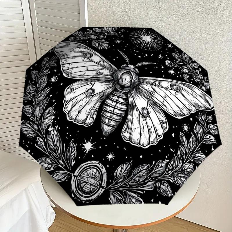 1pc Mystical Moth Night Sky Umbrella with Plastic Handle,Suitable for All Seasons Home Travel Outdoor UmbrellaDD1773
1pc Mystical Moth Night Sky Umbrella with Plastic Handle,Suitable for All Seasons Home Travel Outdoor UmbrellaDD1773