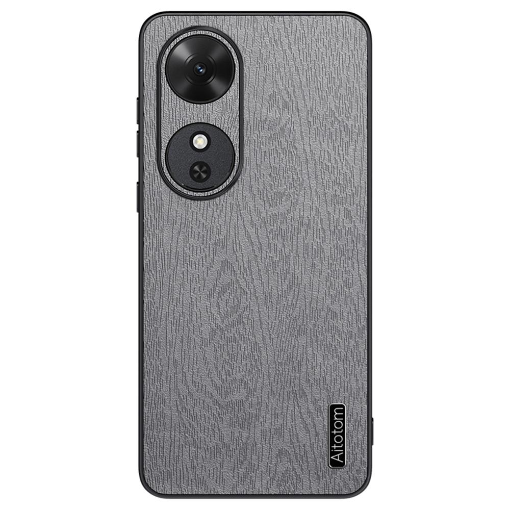 For Honor Play 60 5G Case Wood Texture PU Leather Coated PC TPU Phone Cover Grey
For Honor Play 60 5G Case Wood Texture PU Leather Coated PC TPU Phone Cover Grey