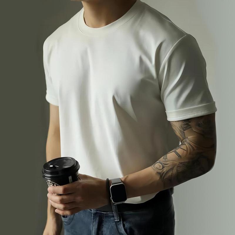Men s British Style Slim Fit T-Shirt, Small Neckline, Short Sleeves, Summer Tee 4XL
Men s British Style Slim Fit T-Shirt, Small Neckline, Short Sleeves, Summer Tee 4XL