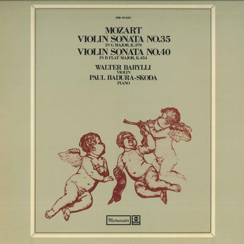 LP Record WALTER BARYLLI. PAUL BADURA SKODA - Mozart Violin Sonata No.35 In G Maj IWB60020 WESTMINSTER Japan Obi Classical Used
LP Record WALTER BARYLLI. PAUL BADURA SKODA - Mozart Violin Sonata No.35 In G Maj IWB60020 WESTMINSTER Japan Obi Classical Used
