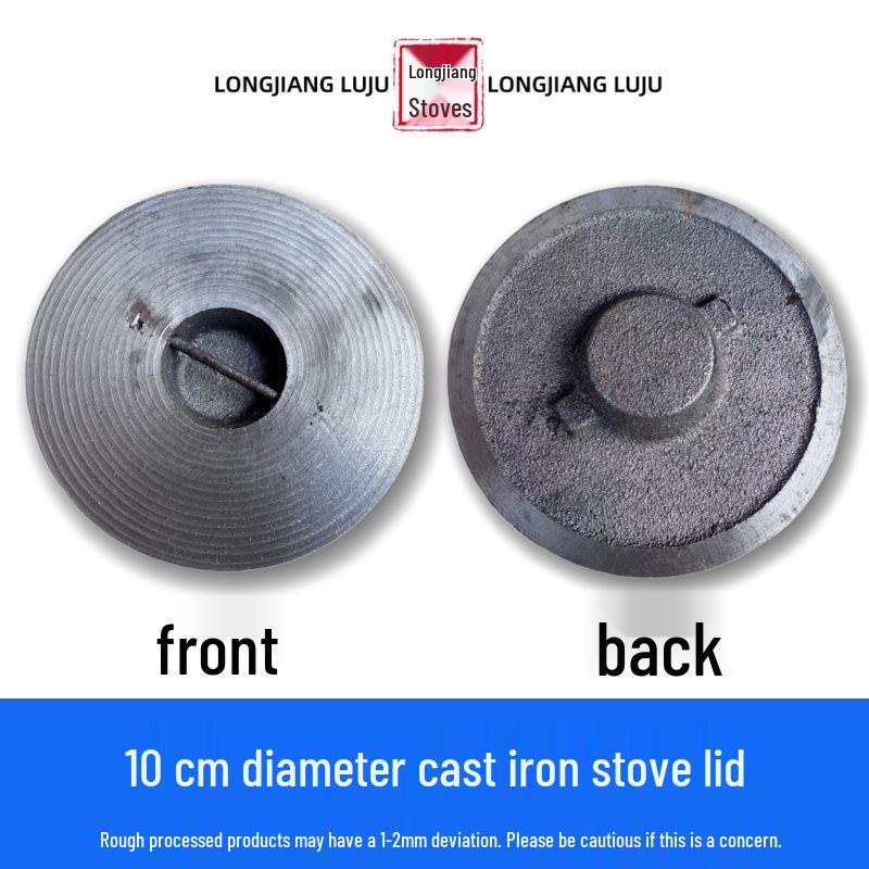 Round Cast Iron Stove Lid with Air Vent - Old-Fashioned Coal Heating Accessory
Round Cast Iron Stove Lid with Air Vent - Old-Fashioned Coal Heating Accessory