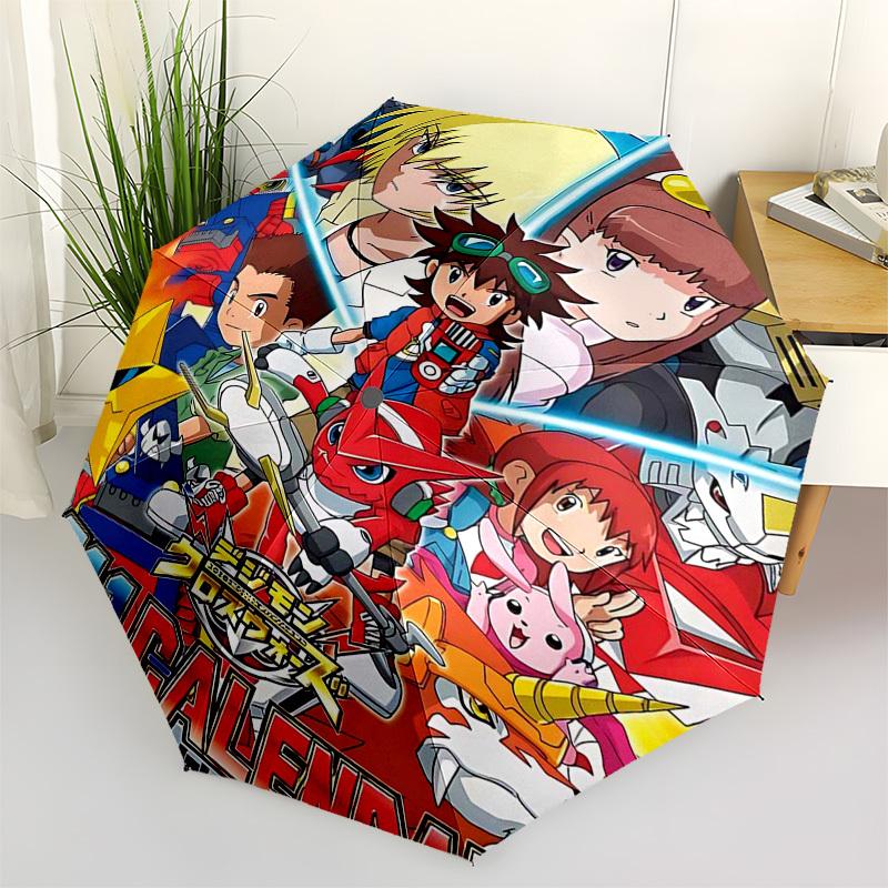 1pc Digimon Cross Wars Outdoor Umbrella - Automatic Opening/Closing, Portable 3-Fold Design, 8-Rib Iron Frame - Perfect Gift for Fans, Travelers,
1pc Digimon Cross Wars Outdoor Umbrella - Automatic Opening/Closing, Portable 3-Fold Design, 8-Rib Iron Frame - Perfect Gift for Fans, Travelers,