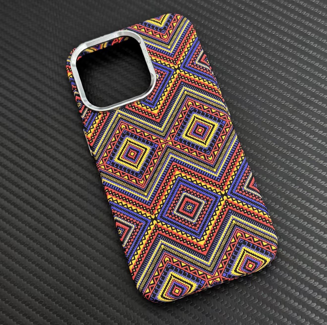 Retro Floral Kevlar Magnetic Skin for iPhone 17 Pro Max - Apple 16 Woven Case 15
Retro Floral Kevlar Magnetic Skin for iPhone 17 Pro Max - Apple 16 Woven Case 15