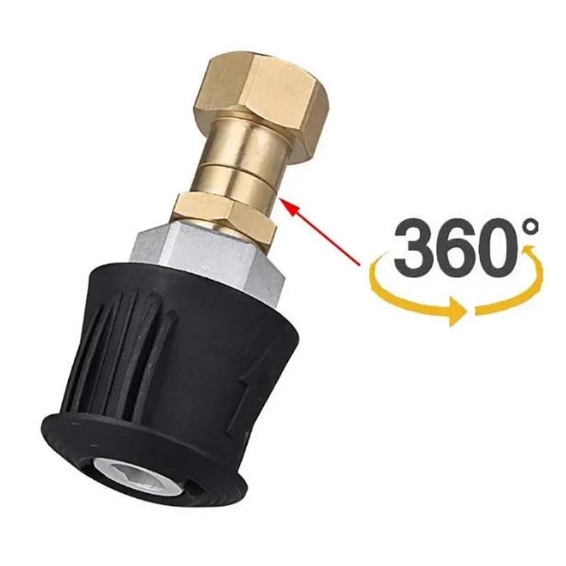 1 Set 1/4 Quick Connect With Valve To Control Water Flow Pressure Washer Hose Adapter AR Hose For Karcher Lavor Nilfisk Parkside D
1 Set 1/4 Quick Connect With Valve To Control Water Flow Pressure Washer Hose Adapter AR Hose For Karcher Lavor Nilfisk Parkside D