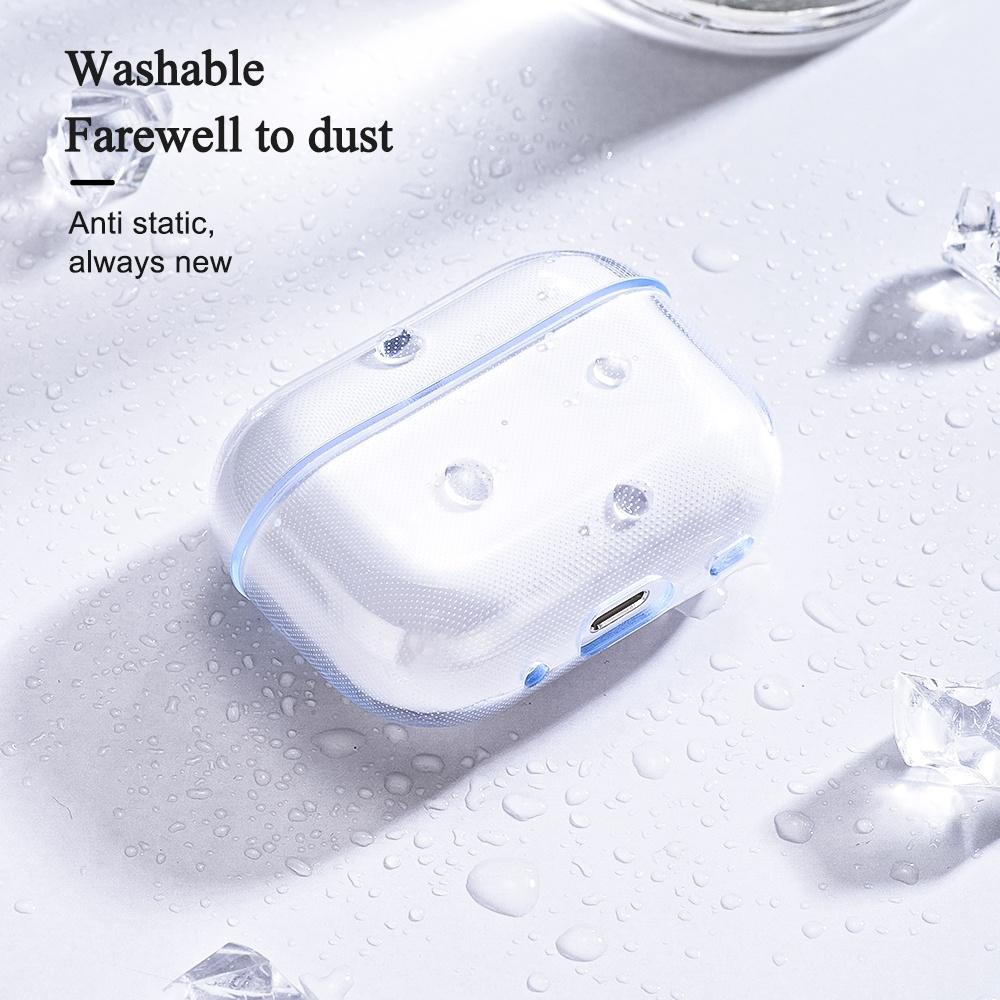 For AirPods Pro (Gen 2) (USB-C)/Pro 2 Transparent Soft TPU Protective Case TWS Bluetooth-compatible Earphone Anti-drop Cover
For AirPods Pro (Gen 2) (USB-C)/Pro 2 Transparent Soft TPU Protective Case TWS Bluetooth-compatible Earphone Anti-drop Cover