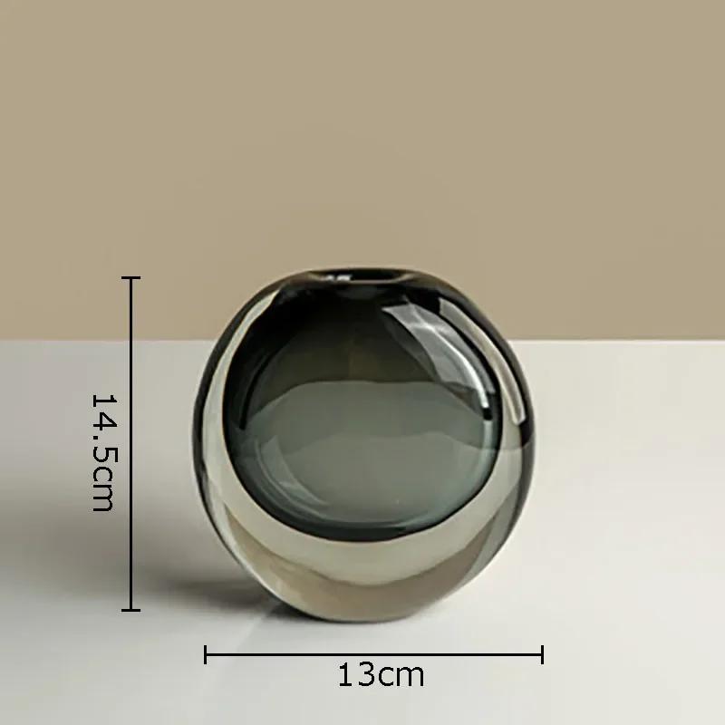 Dual Color Transparent Glass Vase Artificial Flower Decorative Flowers Pots Desk Decoration Floral Arrangement Modern Home Decor
Dual Color Transparent Glass Vase Artificial Flower Decorative Flowers Pots Desk Decoration Floral Arrangement Modern Home Decor