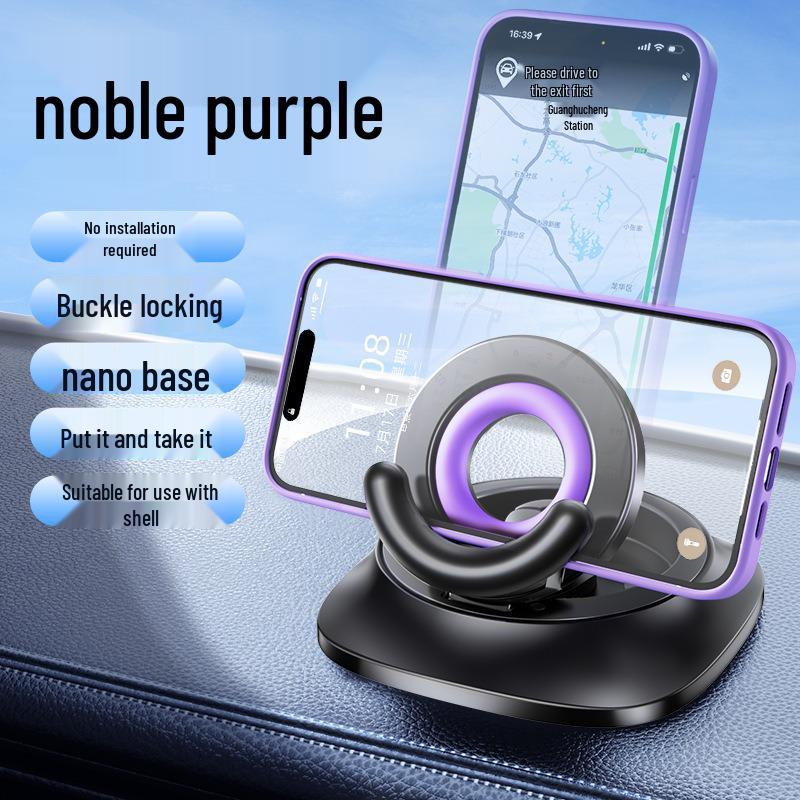 Versatile Rotatable Car Phone Holder for Dashboard and Center Console
Versatile Rotatable Car Phone Holder for Dashboard and Center Console