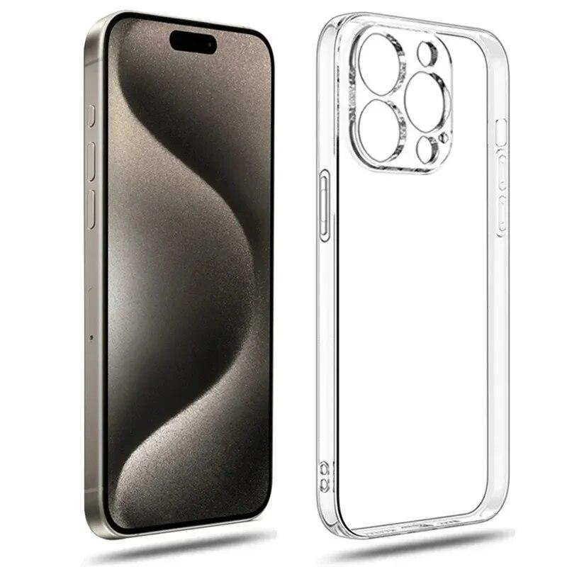 Clear Phone Case For Iphone 14 11 12 13 15 Pro Max Silicone Soft Tpu Cover Case For Iphone 12 13 Mini 14 Plus 15 Plus Back Cover
Clear Phone Case For Iphone 14 11 12 13 15 Pro Max Silicone Soft Tpu Cover Case For Iphone 12 13 Mini 14 Plus 15 Plus Back Cover
