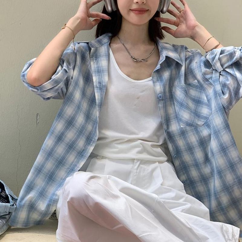 YYFS Жіночі модні повсякденні весняно-осінні блузки та сорочки з принтом у клітку з довгим рукавом і вирізом у формі поло XXL
YYFS Жіночі модні повсякденні весняно-осінні блузки та сорочки з принтом у клітку з довгим рукавом і вирізом у формі поло XXL