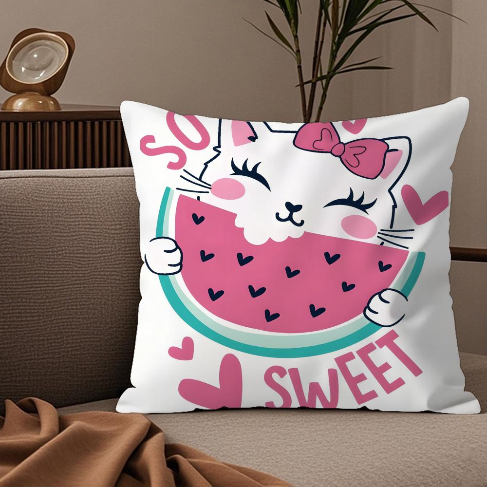 Anime Cute Cat Kitty Pillow Case Silky Elegant Comfort Sofa Bed Invisible Zipper 30cmx30cm
Anime Cute Cat Kitty Pillow Case Silky Elegant Comfort Sofa Bed Invisible Zipper 30cmx30cm
