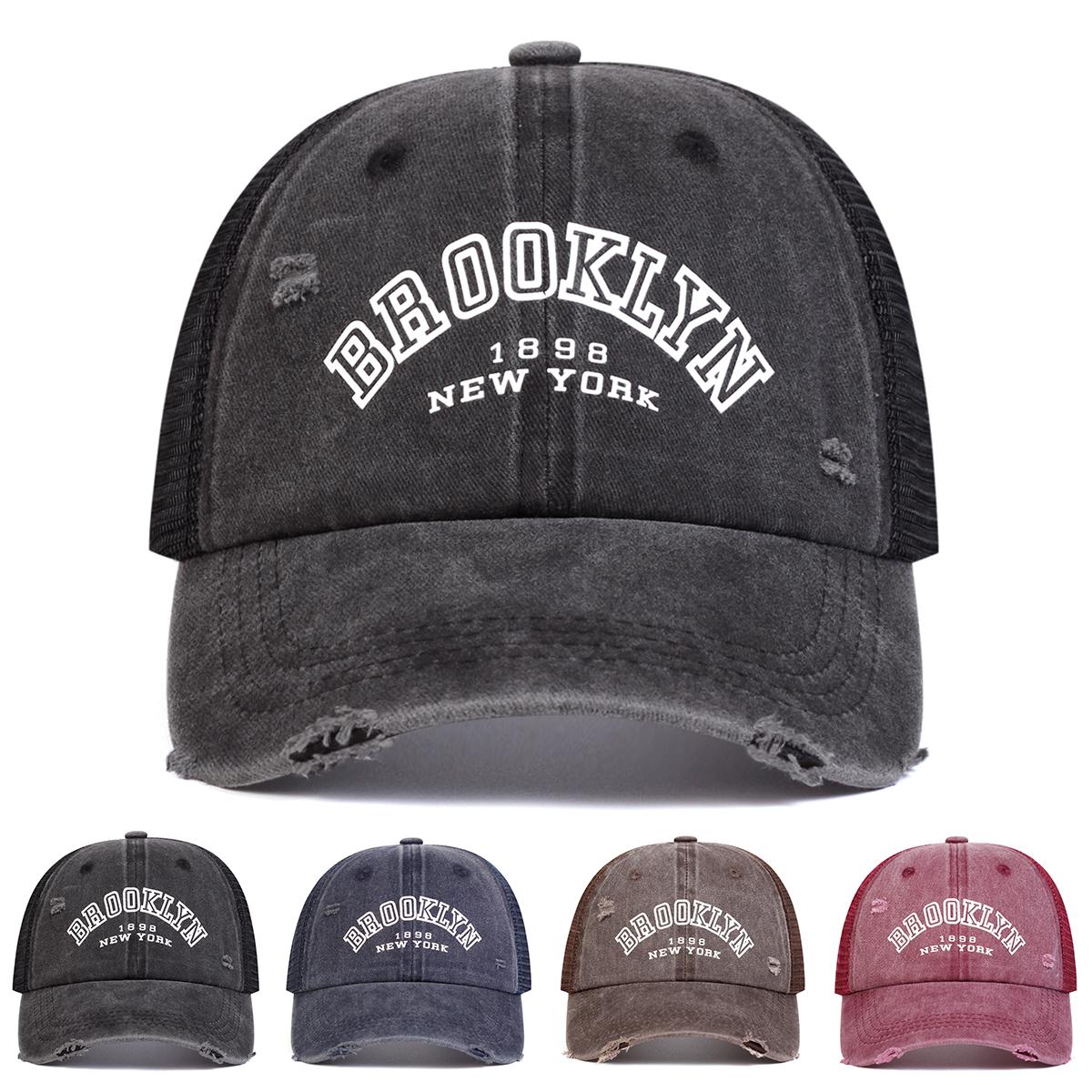 Унисекс BROOKLYN Letter Print Wash бейсболки с сеткой хип-хоп кепки весна-лето для отдыха на открытом воздухе регулируемые повседневные шляпы солнцезащитная шляпа темно серый
Унисекс BROOKLYN Letter Print Wash бейсболки с сеткой хип-хоп кепки весна-лето для отдыха на открытом воздухе регулируемые повседневные шляпы солнцезащитная шляпа темно серый