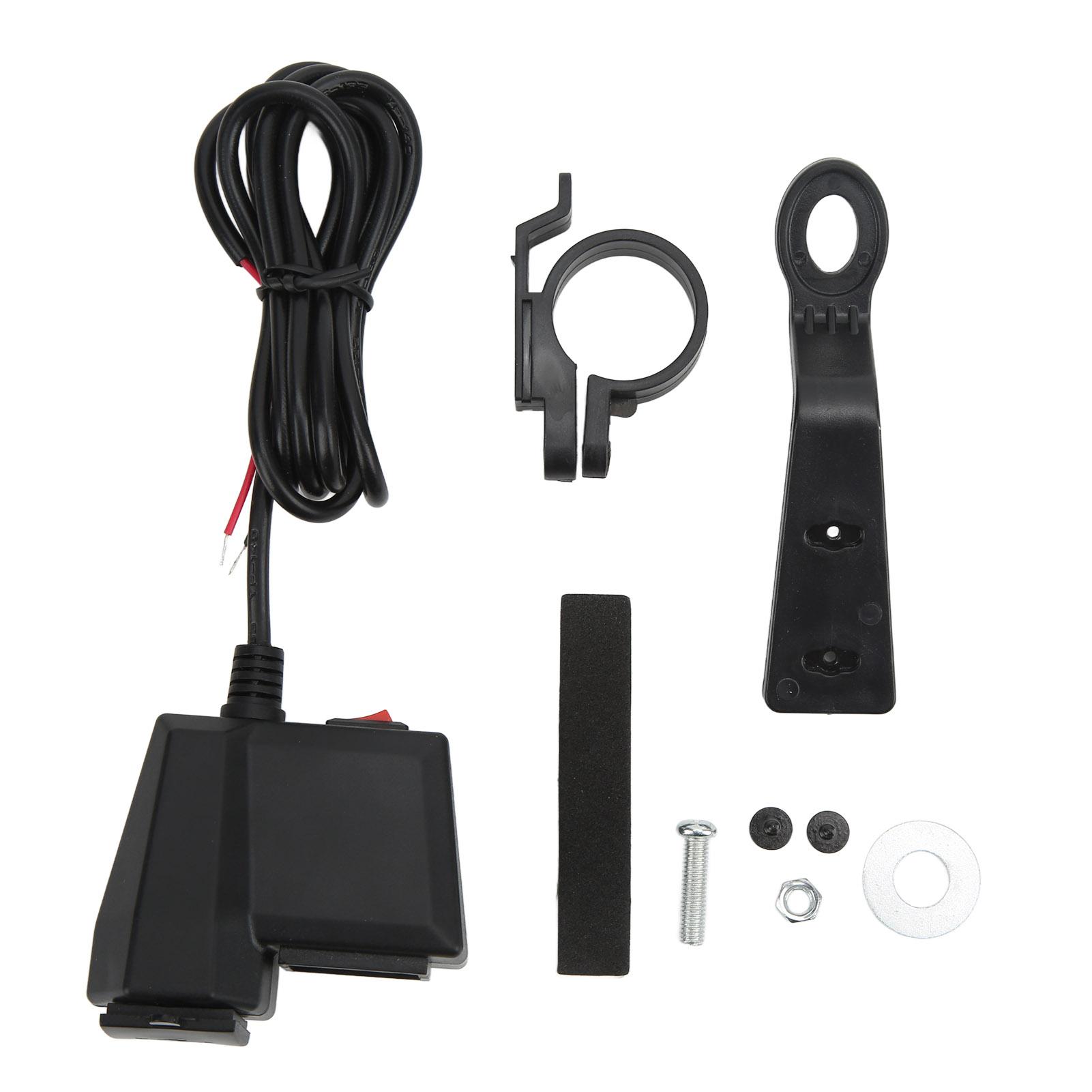 Двойное USB автомобильное зарядное устройство с вольтметром красный светодиод 10Вход 24 В, выход 5 В 3,1 А для мотоциклов, квадроциклов, UTV
Двойное USB автомобильное зарядное устройство с вольтметром красный светодиод 10Вход 24 В, выход 5 В 3,1 А для мотоциклов, квадроциклов, UTV